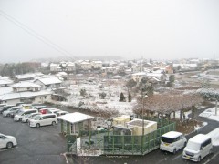 当院からの雪景色。