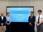 院長と長大の今村教授とパシャリ！