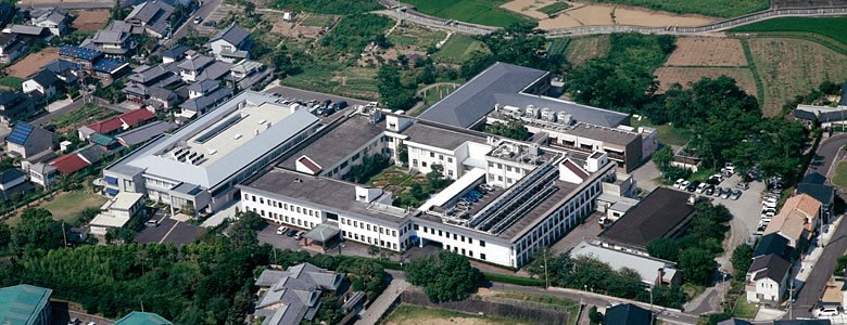 小鳥居諫早病院：上空写真